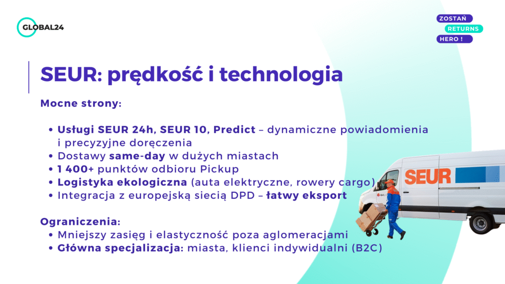 Seur predkosc i technologia