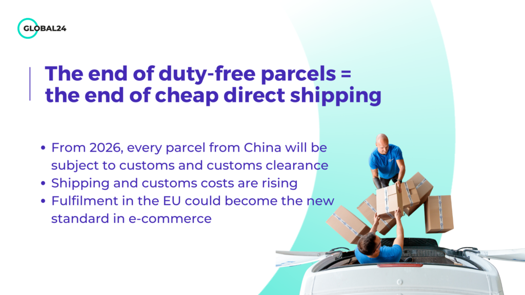 The end of duty-free parcels