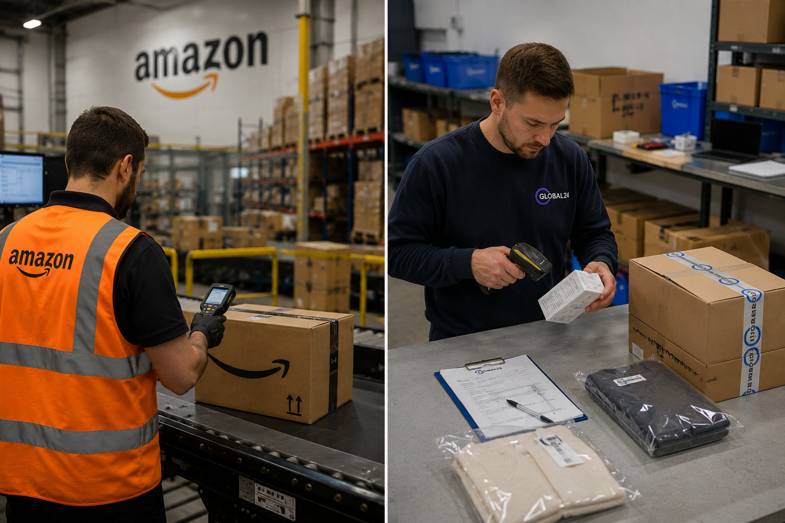 Jak Amazon FBA sprawdza zwroty i jakie są różnice między zwrotami do Twojego magazynu