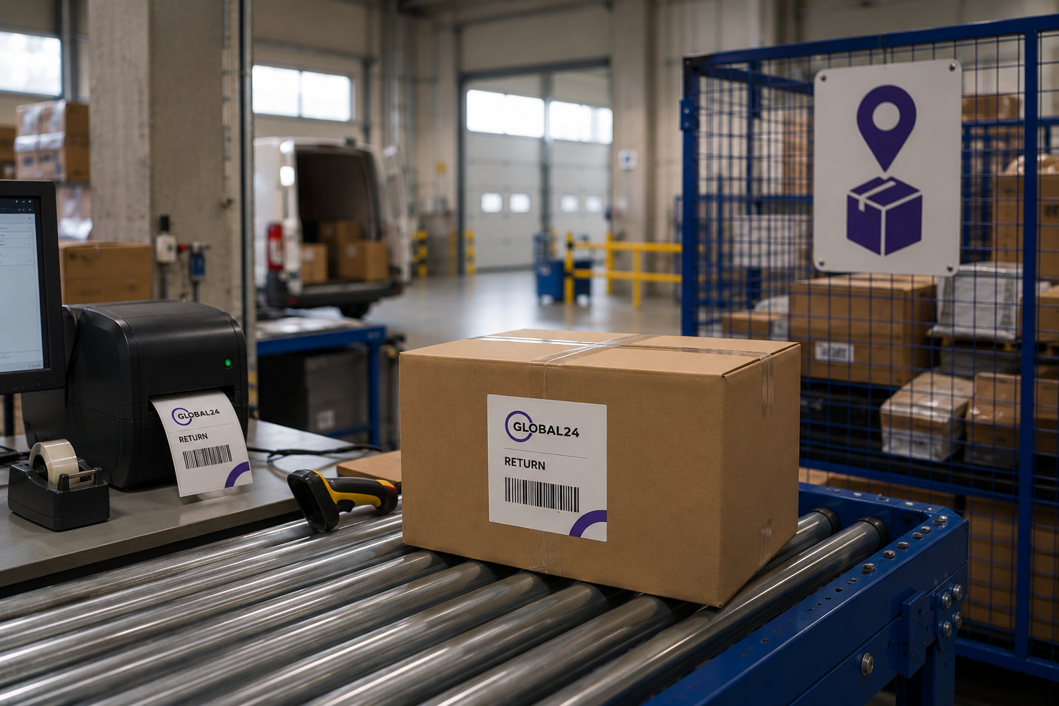 Lokalny adres do zwrotów Amazon FBM