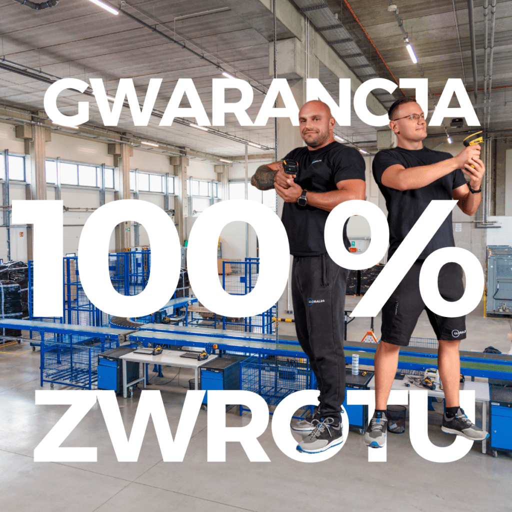 Gwarancja 100 % ZWROTU