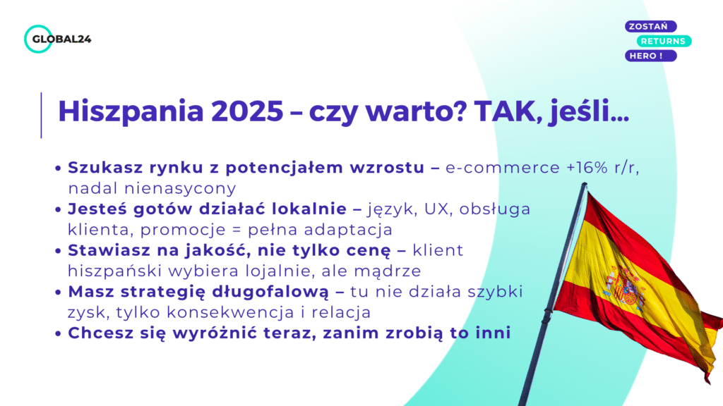 Hiszpania ecommerce 2025 czy warto