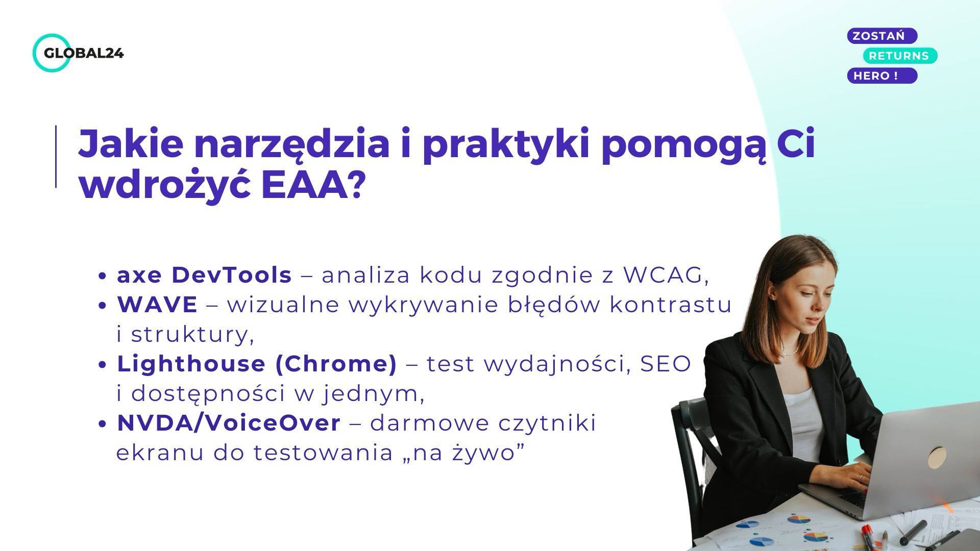 Jakie narzędzia i praktyki pomogą Ci wdrożyć EAA?