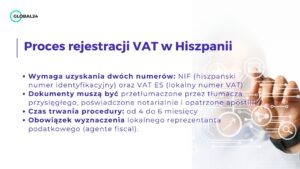Proces rejestracji VAT w Hiszpanii
